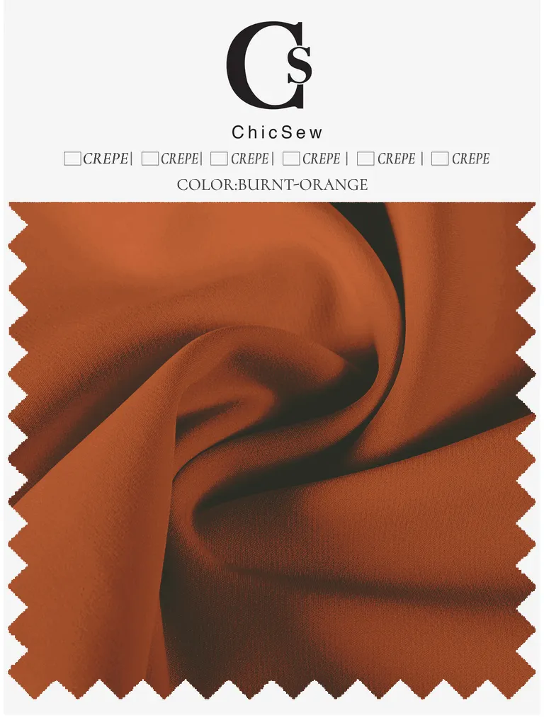 Crepe Fabric Swatch sold by ChicSew
