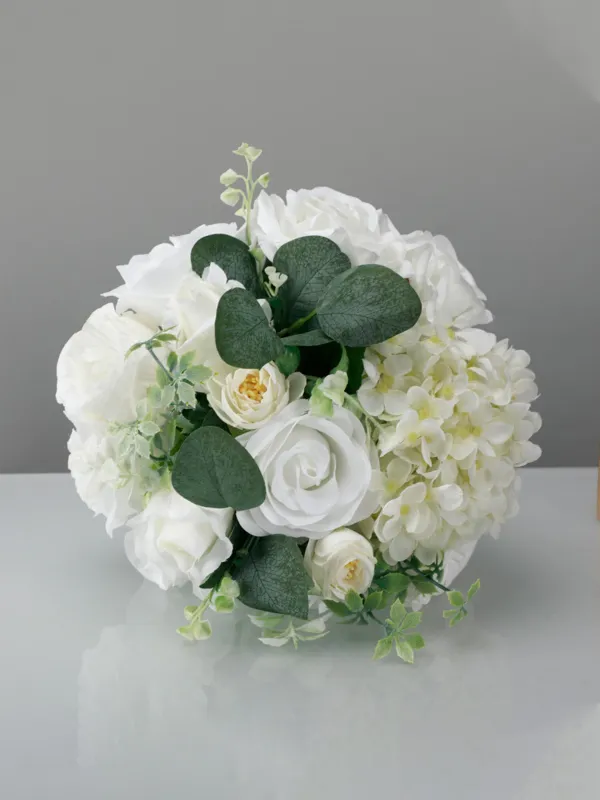 Wedding Flower For The Groom And Bride, Simulated Rose Wedding Bouquet, WF09 sold by ChicSew