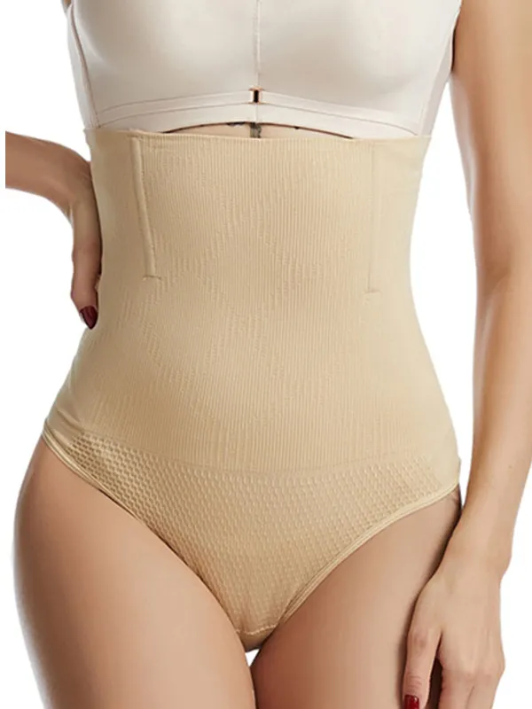 High Waist Seamless Tummy Body Shaping Underwear Compression Panties for Women sold by ChicSew
