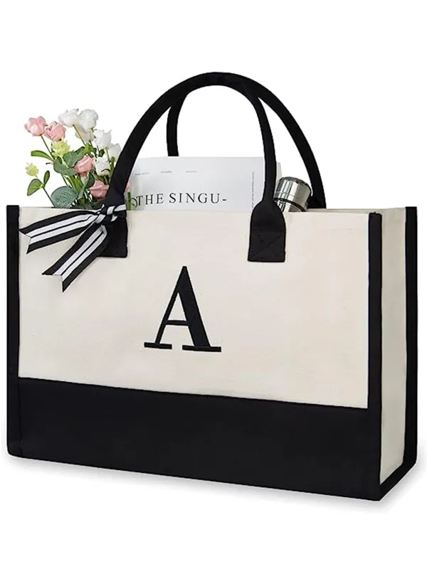 Shopping Totes Bags With Handle Garment Cotton Bag sold by ChicSew