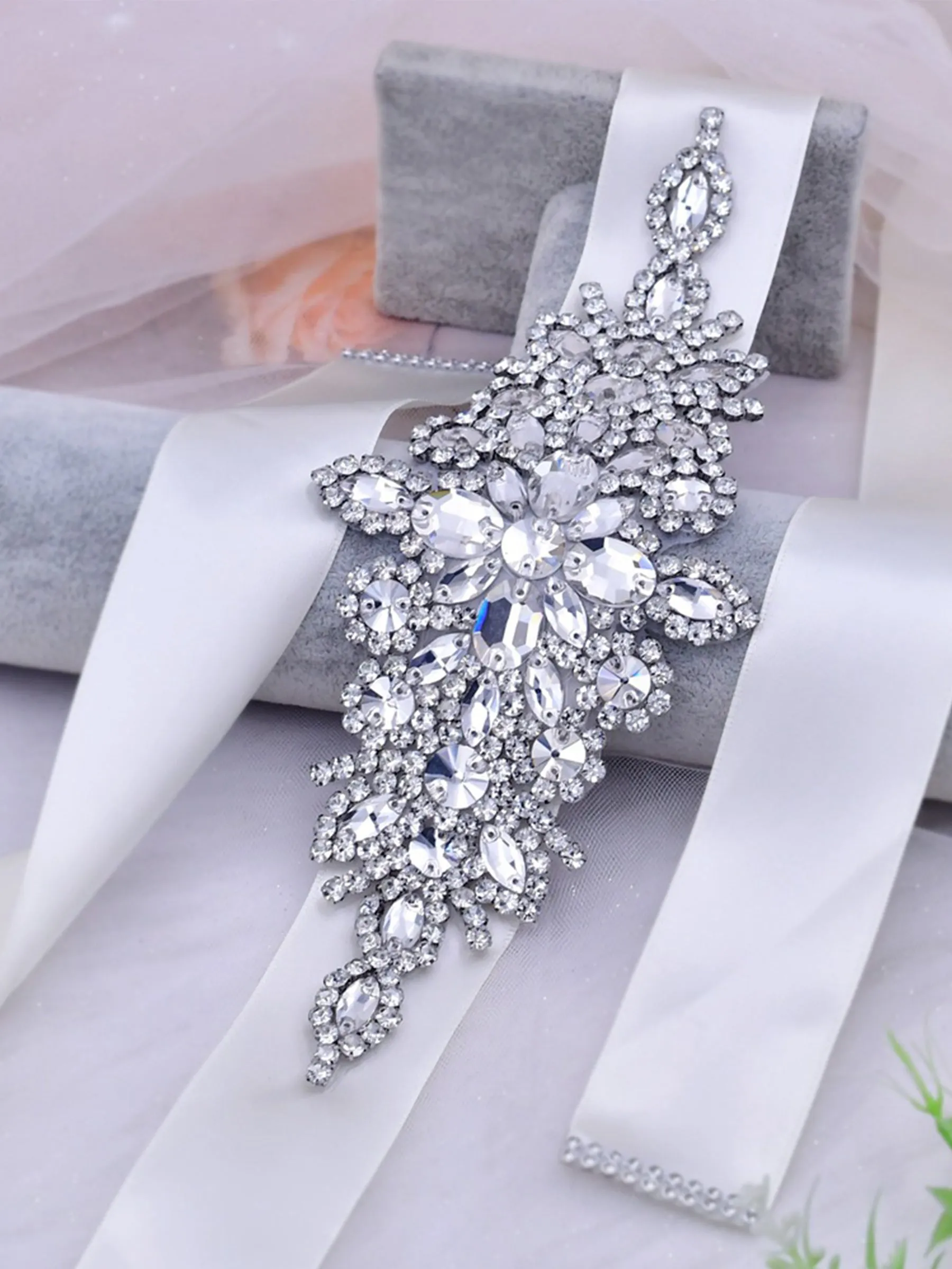 Elegant Beaded Luxury Sash For Women,Prom Party,S01 sold by ChicSew product image thumbnail 2