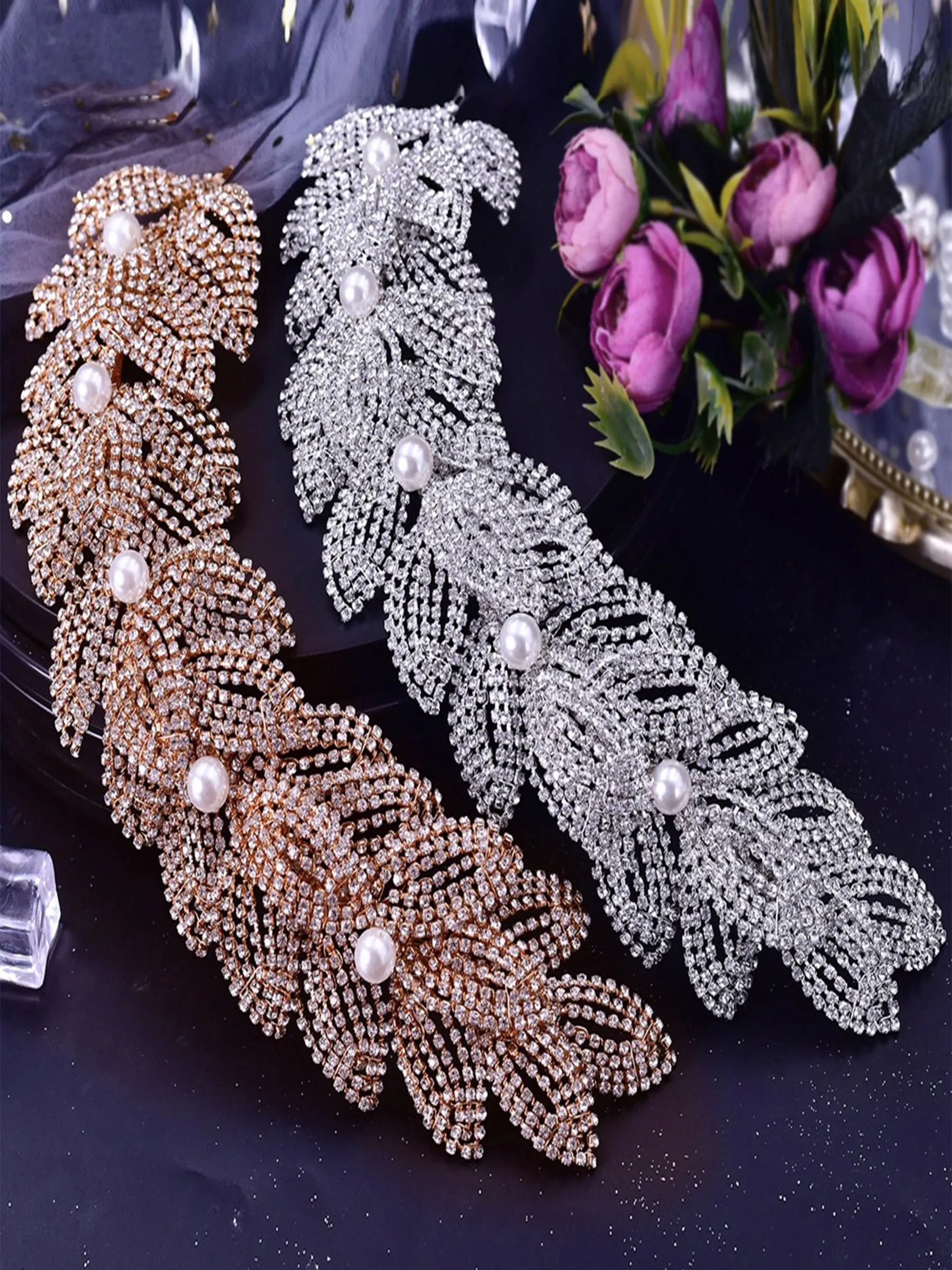 Elegant Simple handmade bead string headband Accessories for Women, HP366 sold by ChicSew product image thumbnail 3