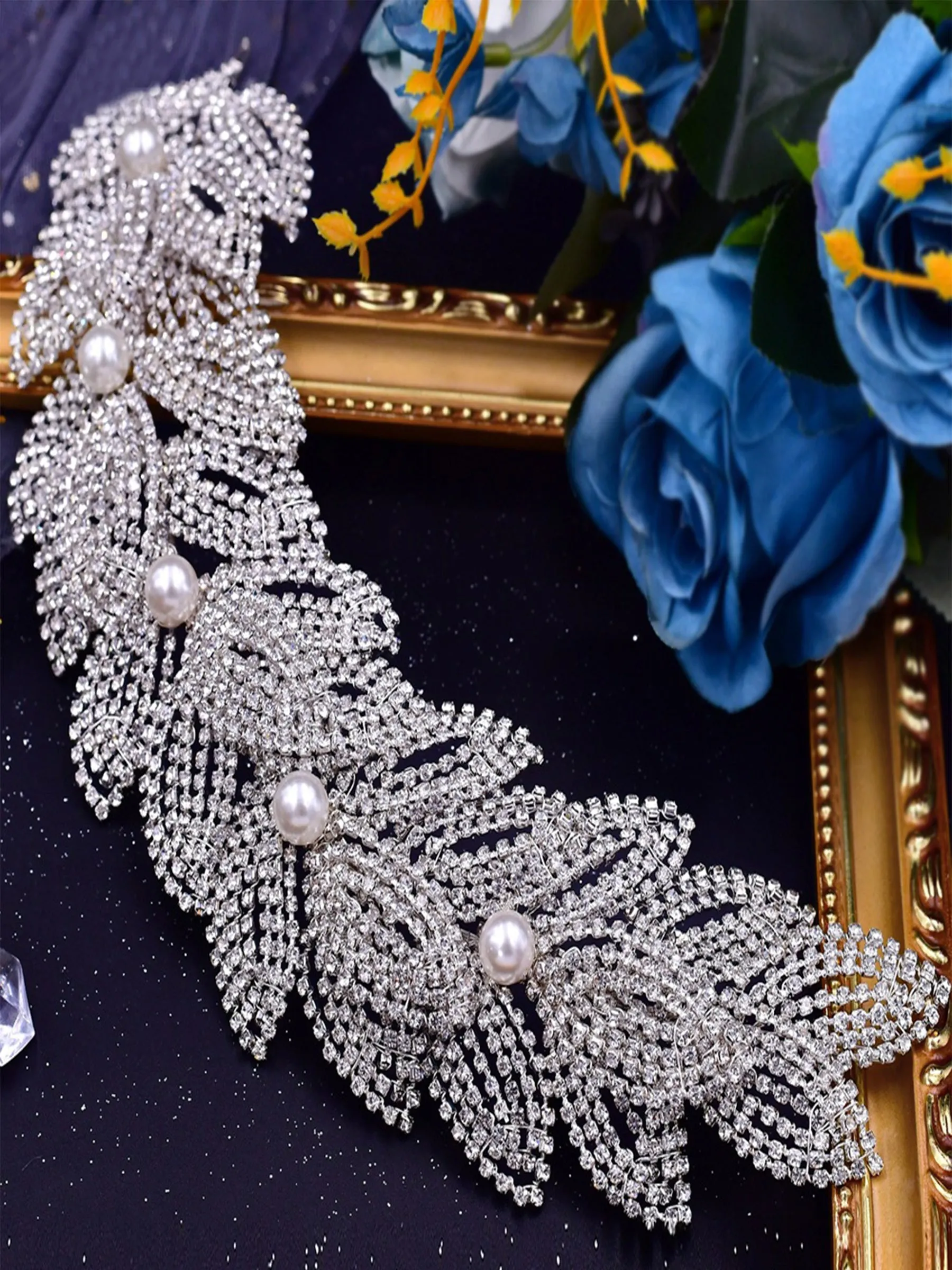 Elegant Simple handmade bead string headband Accessories for Women, HP366 sold by ChicSew product image thumbnail 5