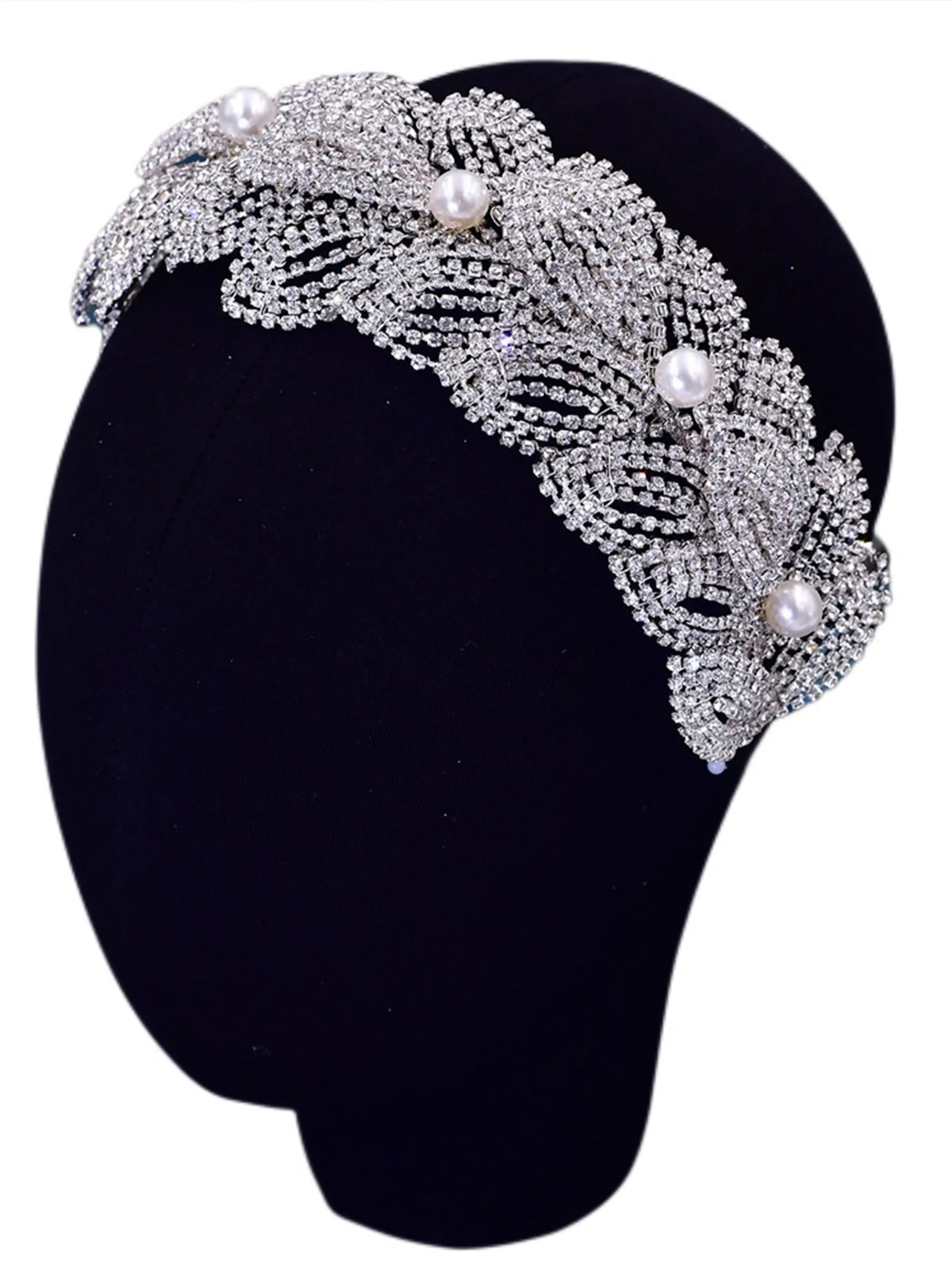 Elegant Simple handmade bead string headband Accessories for Women, HP366 sold by ChicSew product image thumbnail 4