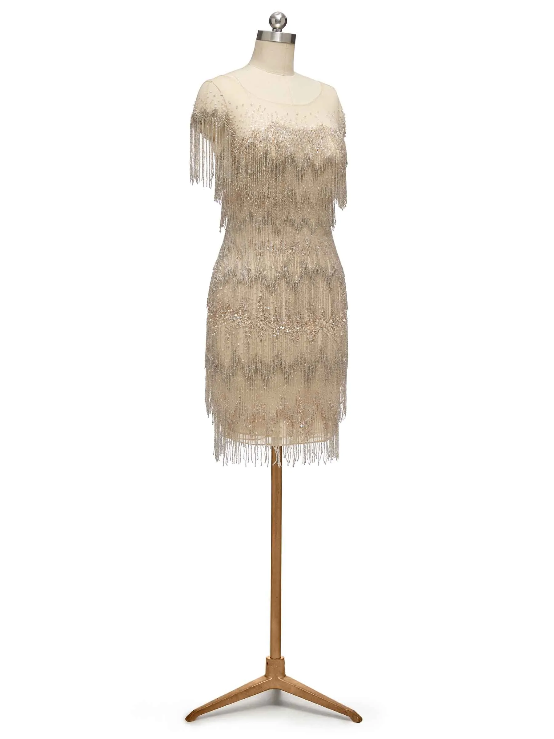 Gorgeous Heavily Beaded Luxury Short Cocktail Party Prom Dresses Online sold by ChicSew product image thumbnail 5