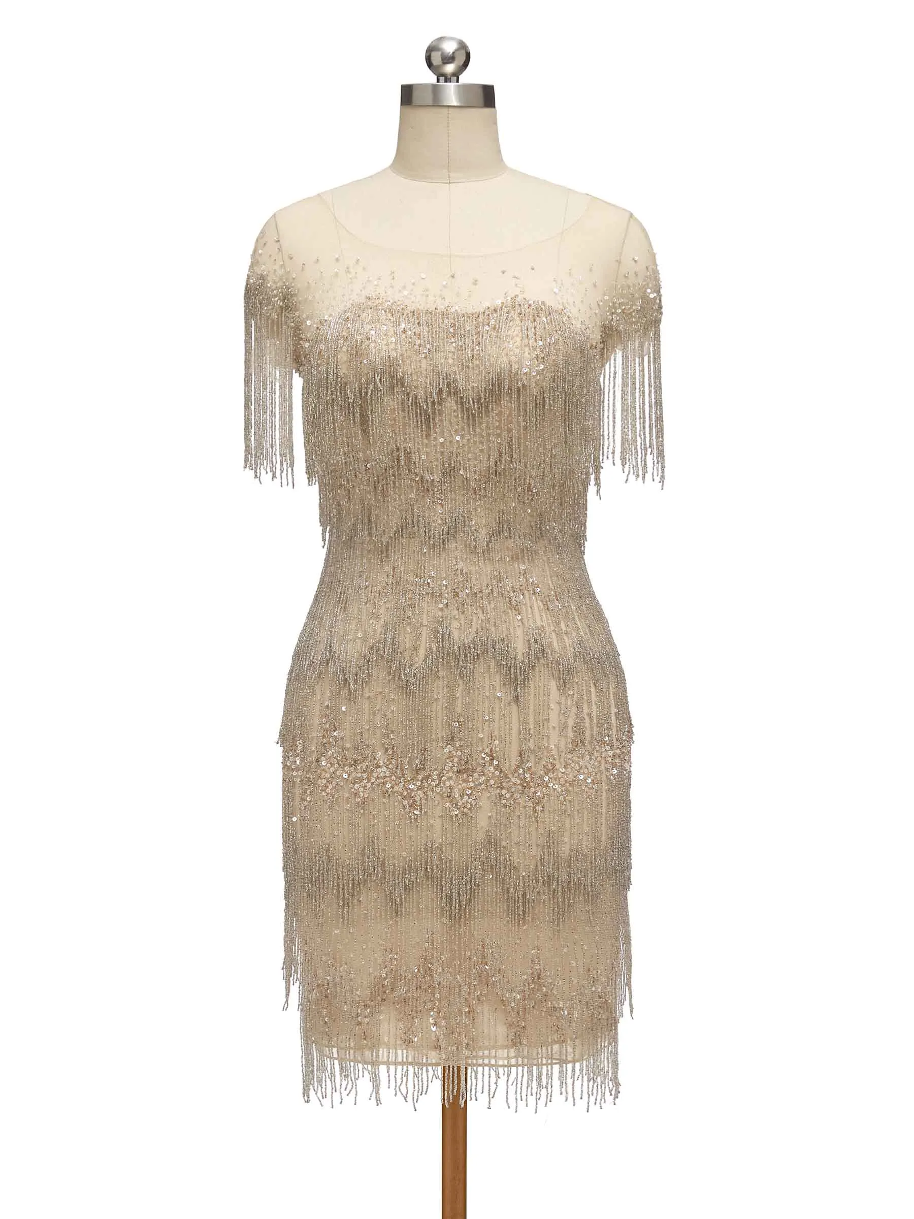 Gorgeous Heavily Beaded Luxury Short Cocktail Party Prom Dresses Online sold by ChicSew