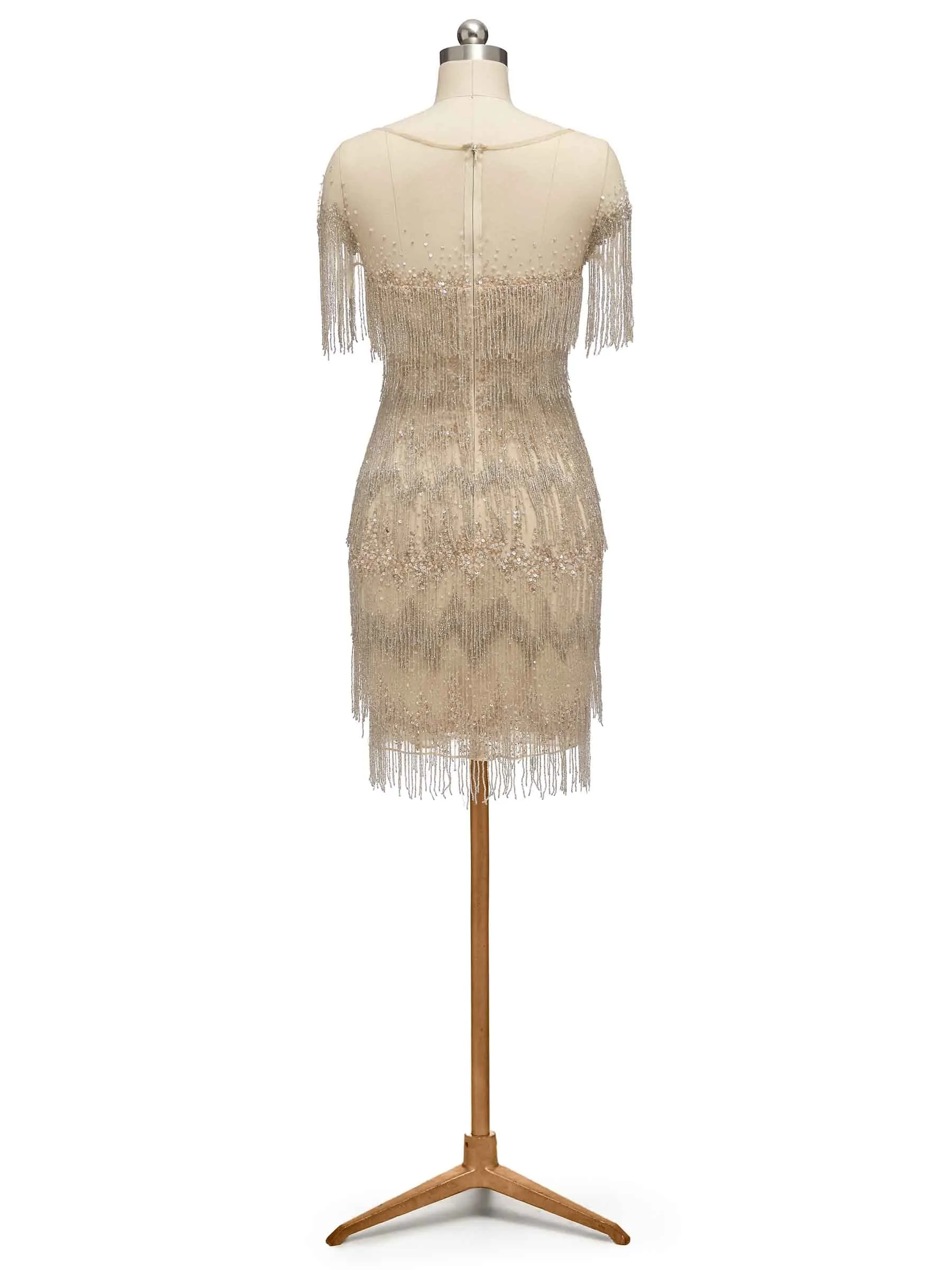 Gorgeous Heavily Beaded Luxury Short Cocktail Party Prom Dresses Online sold by ChicSew product image thumbnail 3