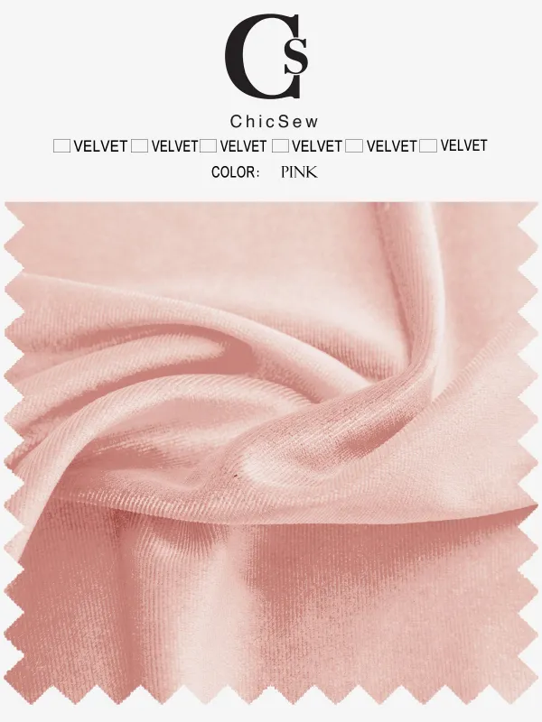 Velvet Fabric Swatch sold by ChicSew