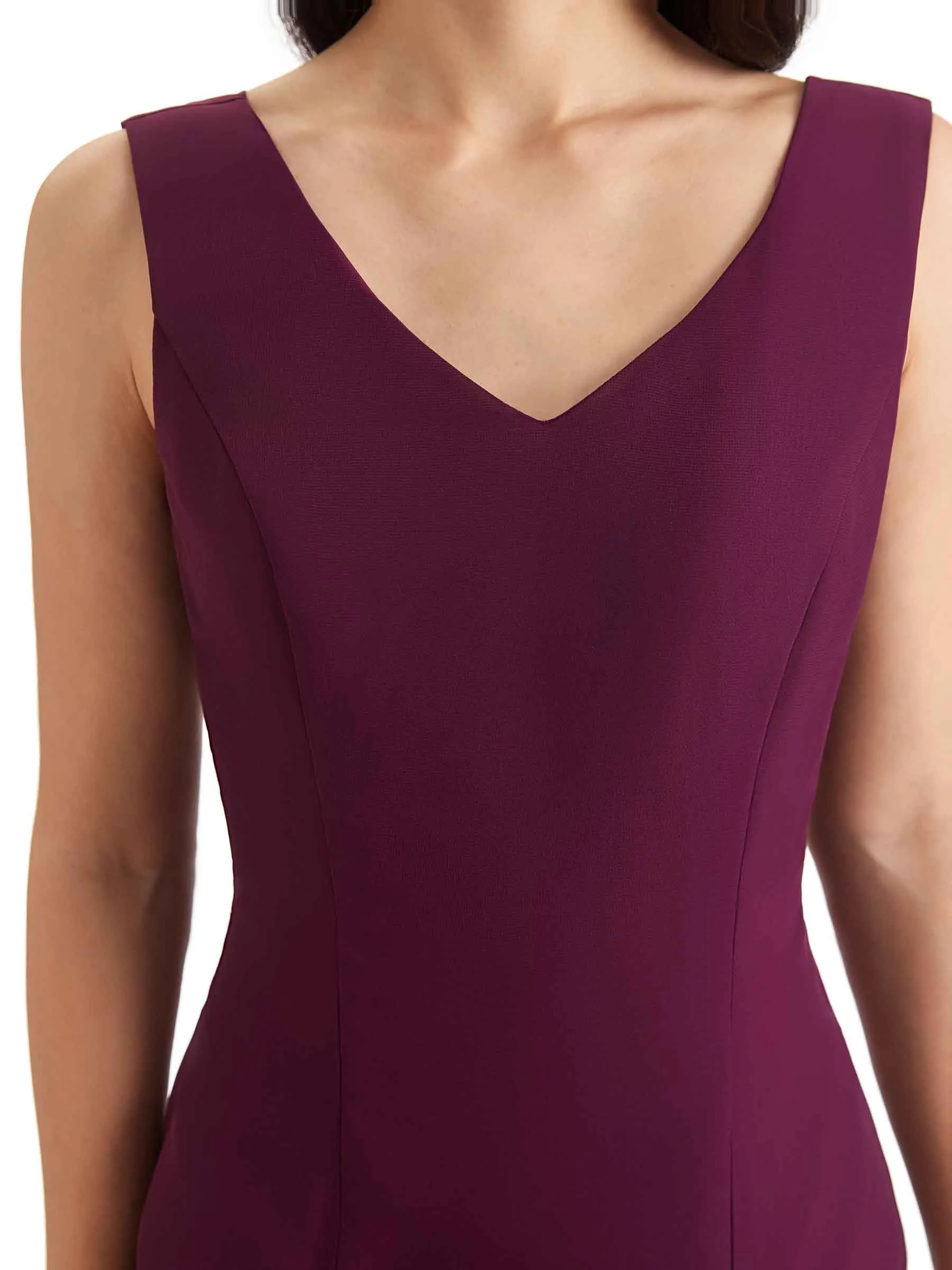 Elegant Chiffon Half Sleeves Long Mother of The Bride Jumpsuit sold by ChicSew product image thumbnail 2