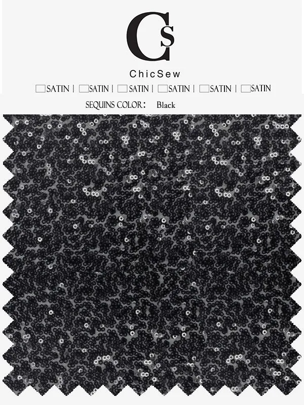 A6 Sequin Fabric Swatch sold by ChicSew