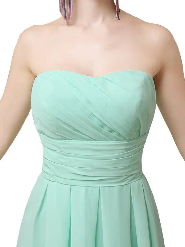 Popular Chiffon Sweetheart Knee-Length Short Bridesmaid Dresses sold by ChicSew product image thumbnail 2