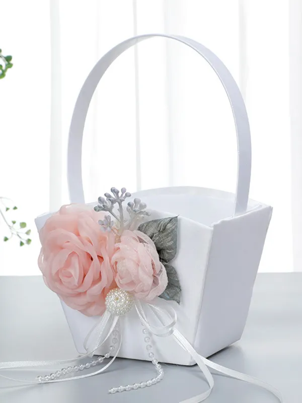 Artificial Flower Decoration Small Flower Basket, LH-5740 sold by ChicSew