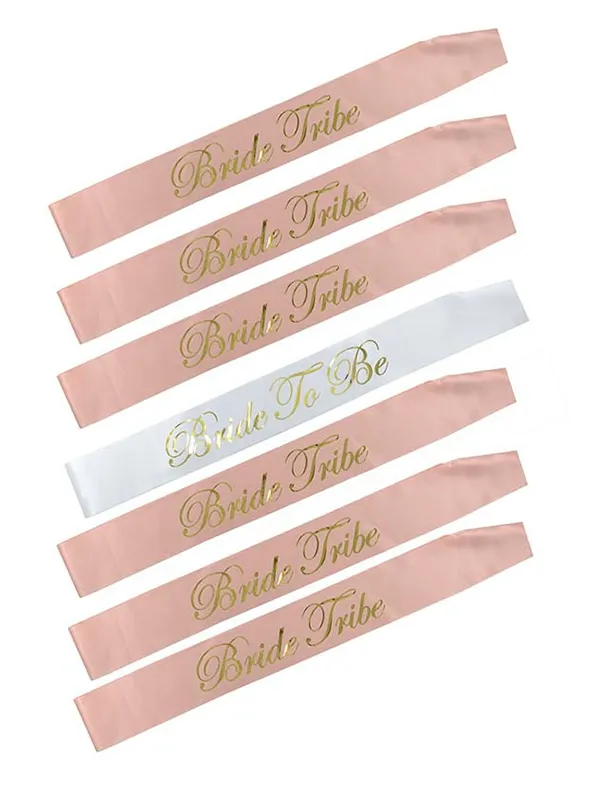 Bachelorette pre-wedding bachelor night party bride to be sash sold by ChicSew