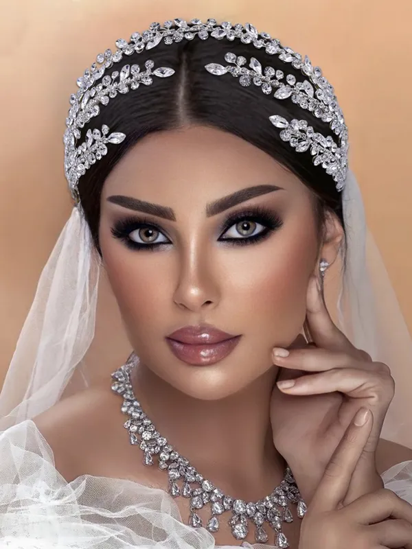 Sparkly Vintage Luxury Rhinestone Hair Accessories for Women, HP496 sold by ChicSew