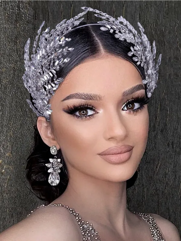 Shining Handmade Rhinestone Hair Accessories for Women, HP383 sold by ChicSew