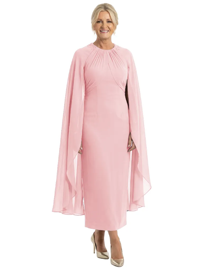 Chicsew Elegant Jewel Long Sleeves Sheath Chiffon Mother Of The Bride Dress sold by ChicSew product image thumbnail 5