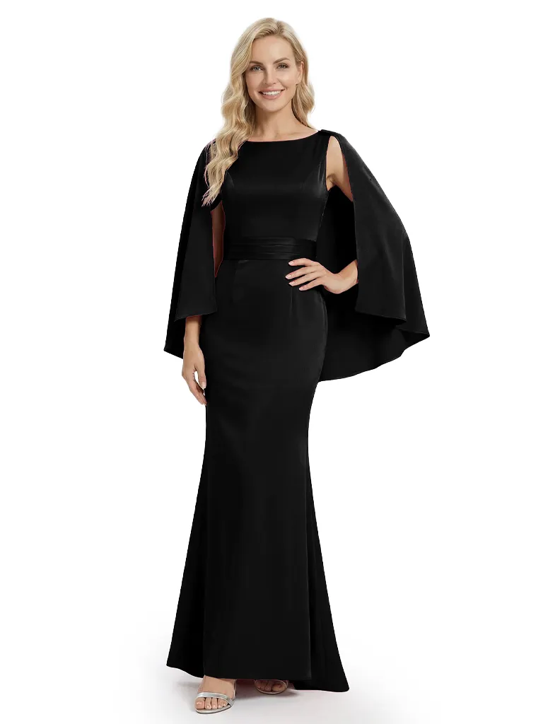 Chicsew Elegant Satin Jewel Mermaid Mother Of The Groom Gowns sold by ChicSew product image thumbnail 4