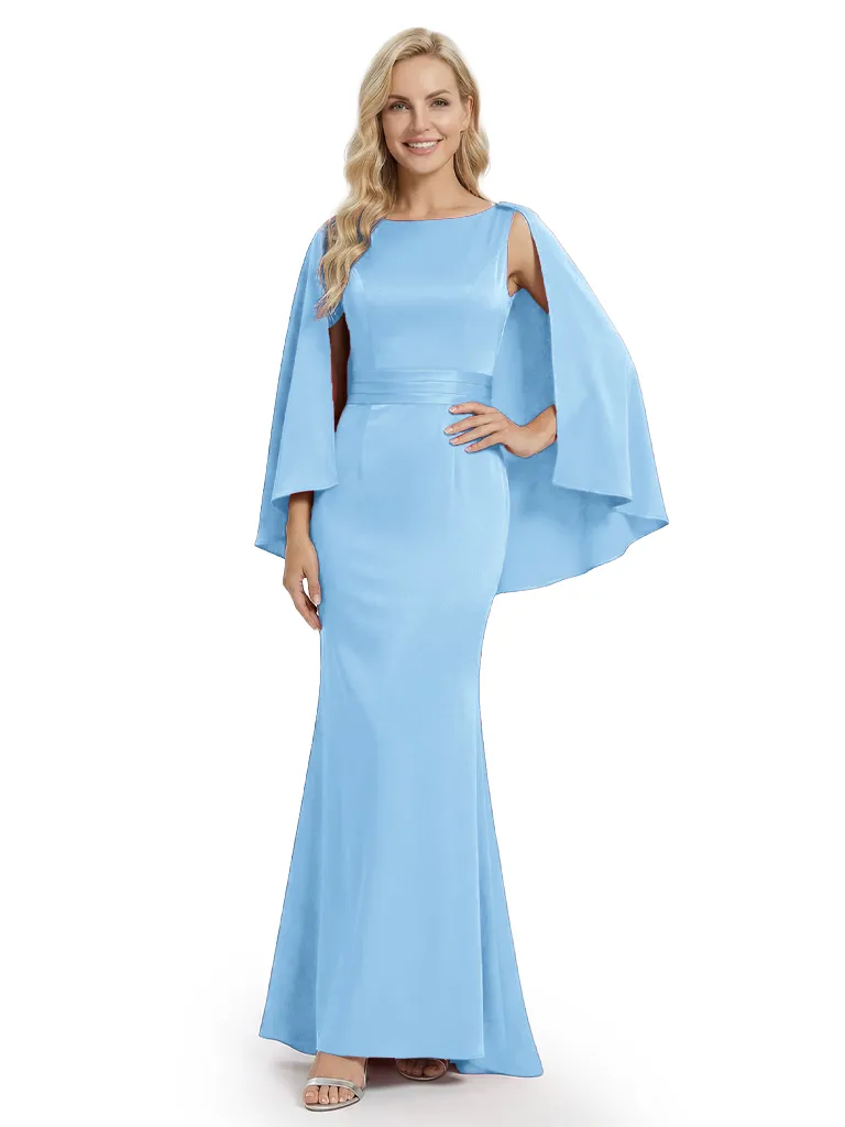 Chicsew Elegant Satin Jewel Mermaid Mother Of The Groom Gowns sold by ChicSew product image thumbnail 5