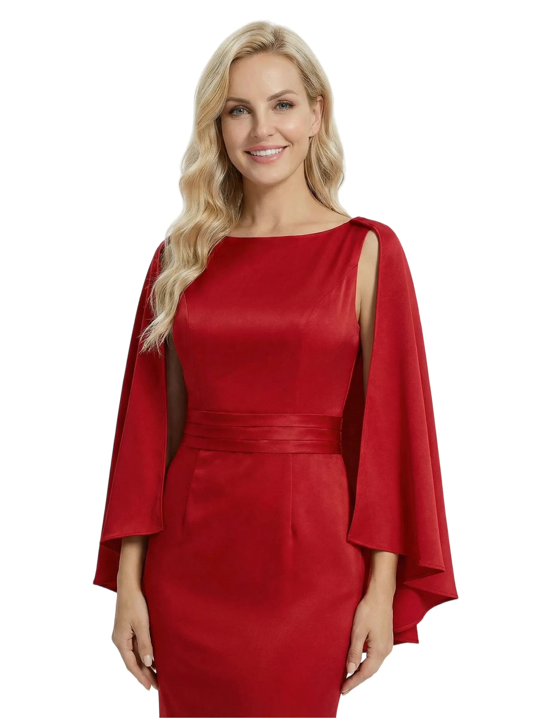 Chicsew Elegant Satin Jewel Mermaid Mother Of The Groom Gowns sold by ChicSew product image thumbnail 2