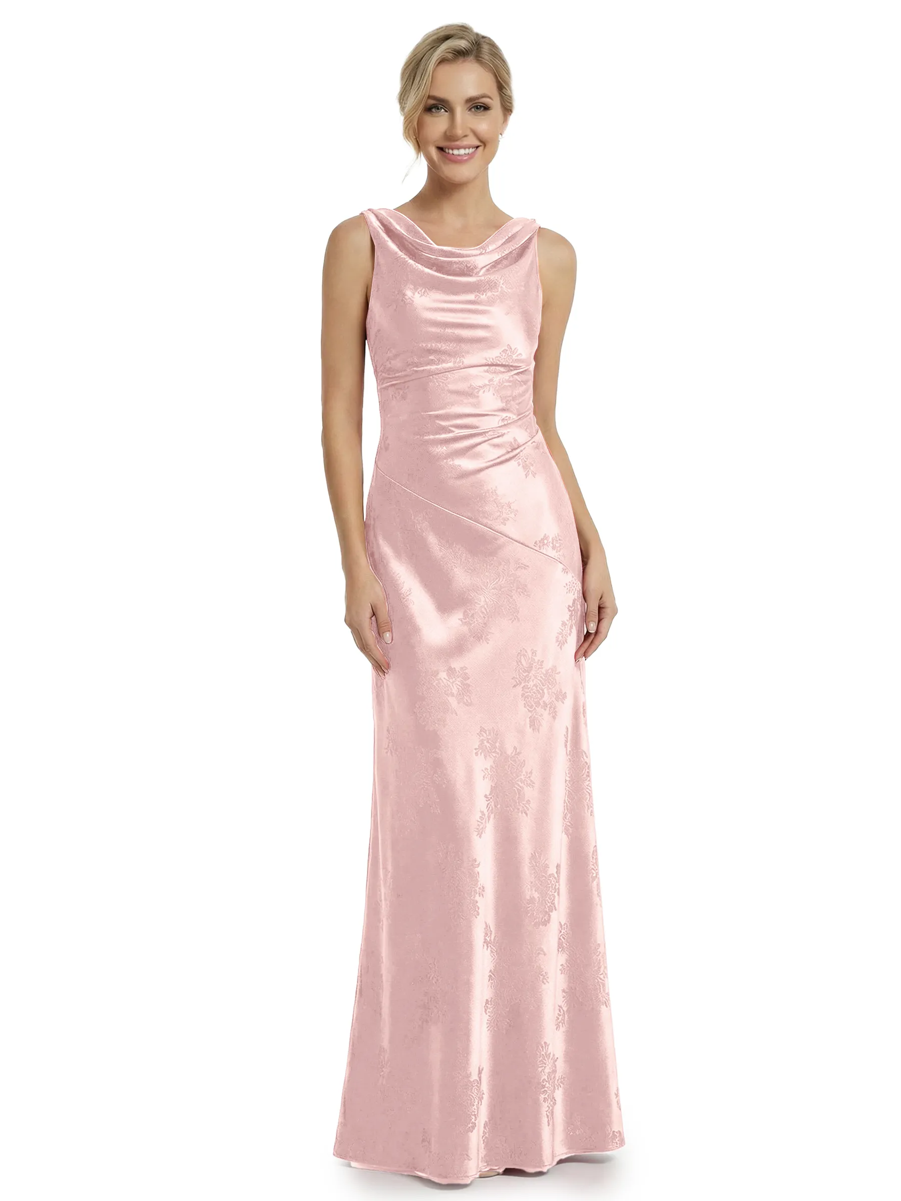 ChicSew Formal Dresses For Women Elegant Jacquard Satin Mermaid Long Formal Evening Dresses sold by ChicSew product image thumbnail 4