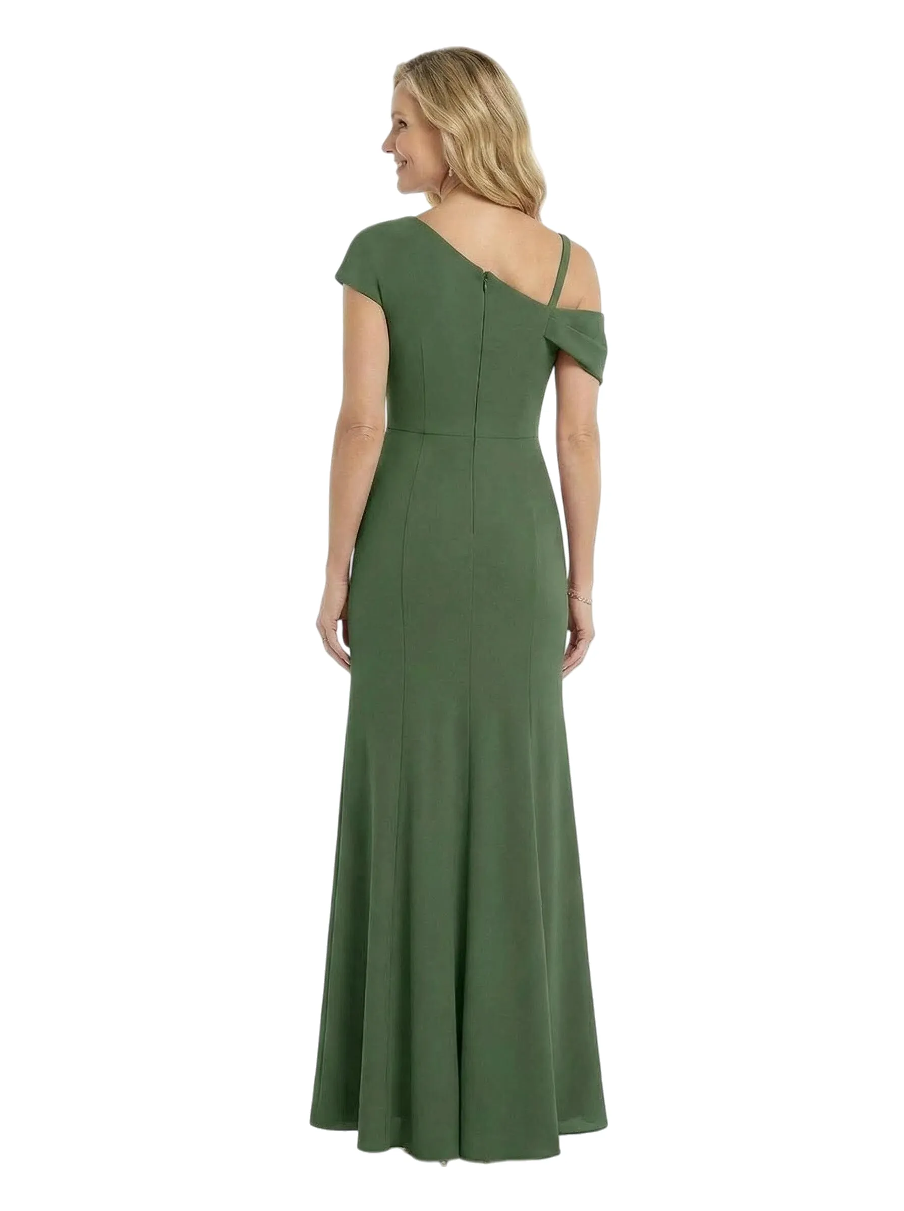 Chicsew Elegant Chiffon Short Sleeve Floor-Length Mermaid Formal Mother Of The Bride Gown sold by ChicSew product image thumbnail 3