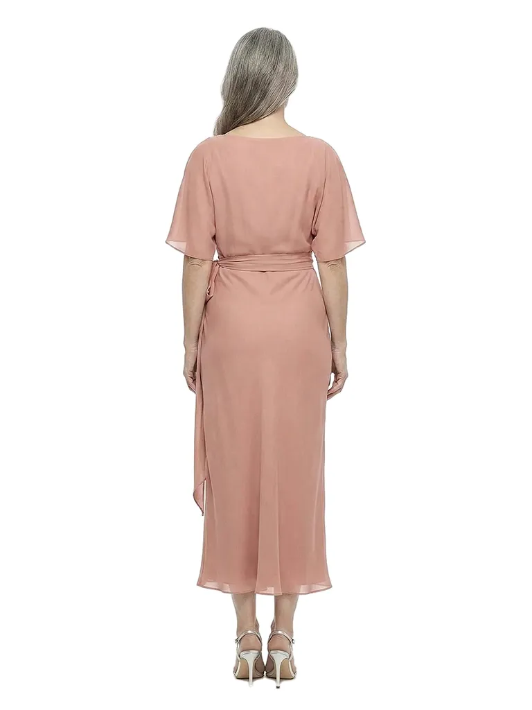 ChicSew Elegant Bateau Tea-Length A-Line Chiffon Mother Of The Bride Dresses sold by ChicSew product image thumbnail 3