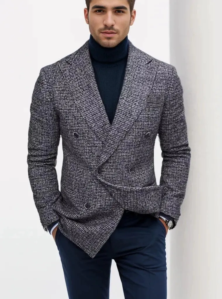 Leisure Suit Men's Casual Plus Size Suit Jacket Set sold by ChicSew product image thumbnail 2