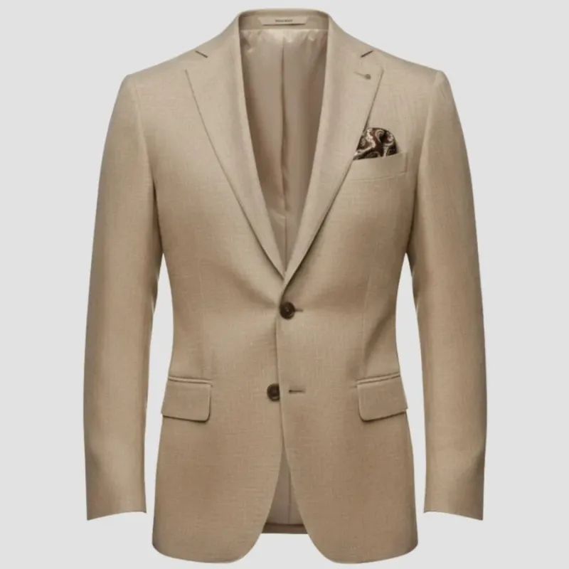 Casual Single-row Button Suit Jacket Men's Slim Suit Jacket Long Sleeves Suit made by ChicSew