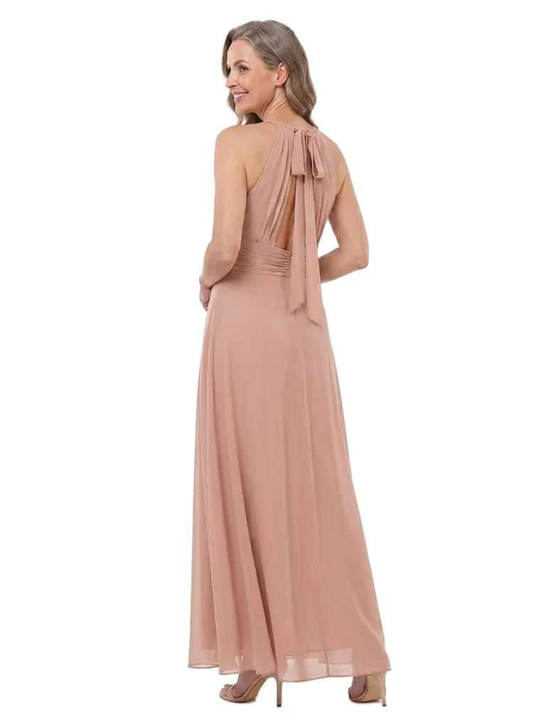 ChicSew Unique Halter Strap A-Line Ruched Chiffon Mother Of The Groom Dresses sold by ChicSew product image thumbnail 3