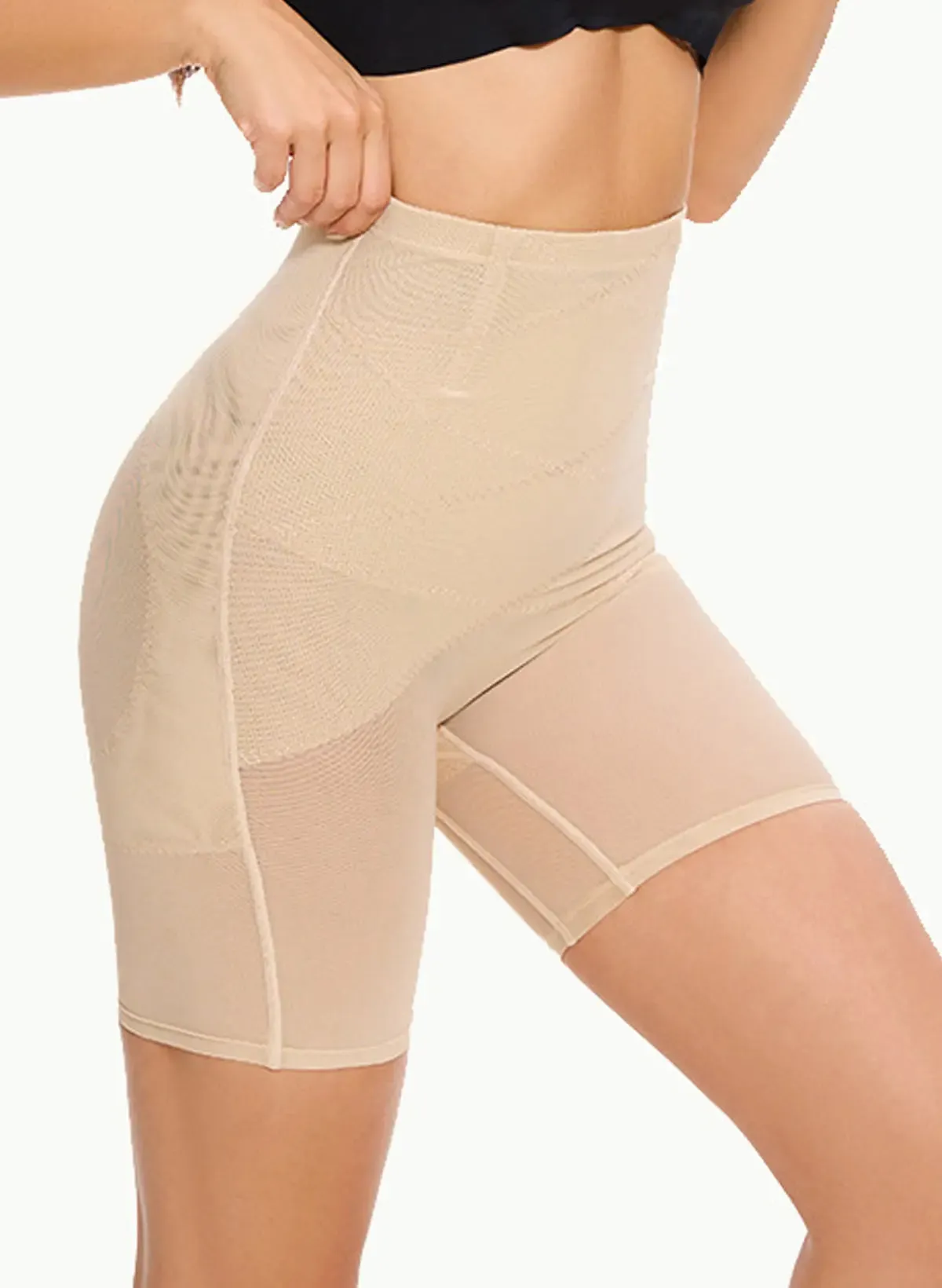 High Waist Butt Lift Elastic Fit Chinlon Shapewear sold by ChicSew product image thumbnail 2