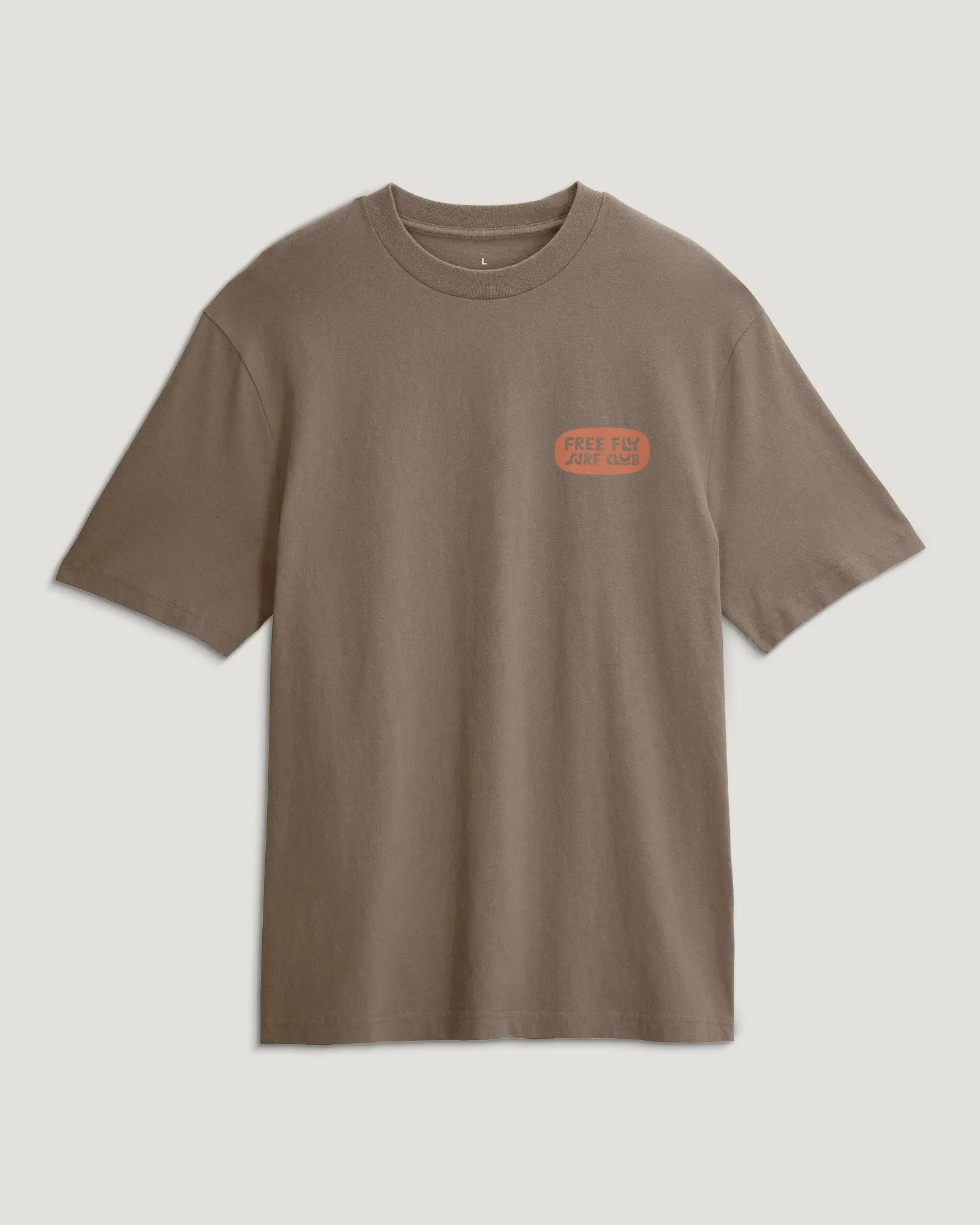 Pūpūkea Relaxed Graphic Tee - Fossil sold by Free Fly Apparel product image thumbnail 3