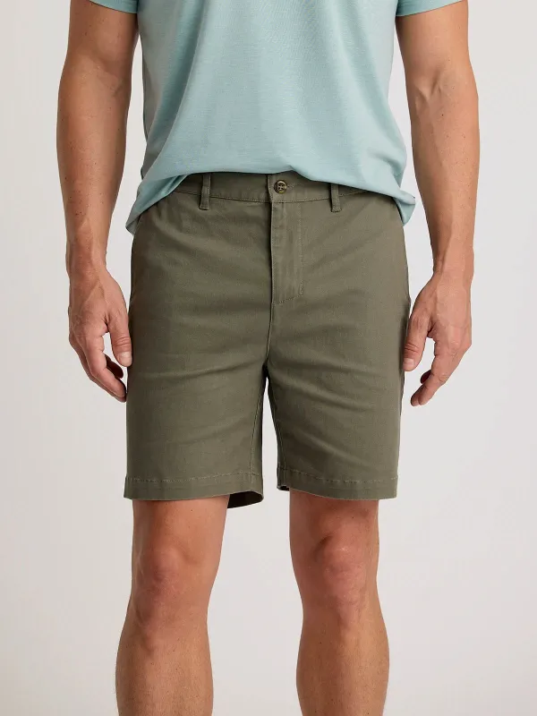Men's Anchor Chino Short - Smokey Olive sold by Free Fly Apparel