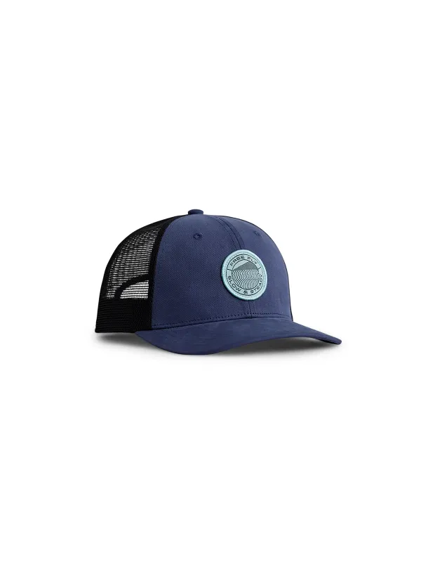 Slow & Steady Trucker Hat - Navy made by Free Fly Apparel