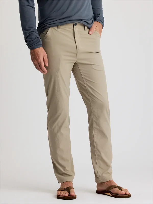 Men's Topogrid Pant - Vintage Khaki sold by Free Fly Apparel