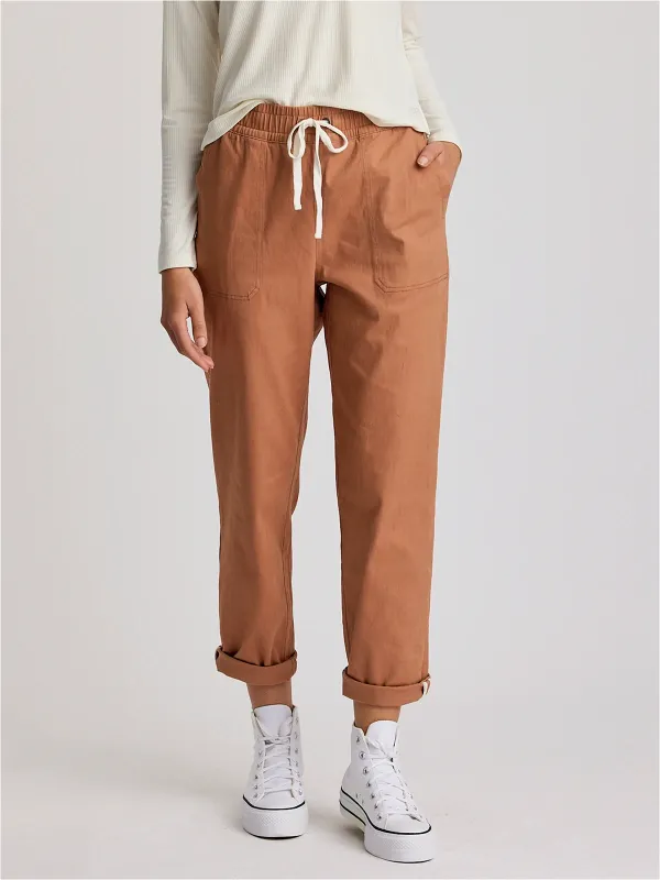 Women's Pacifica Twill Pant - Canyon Clay sold by Free Fly Apparel