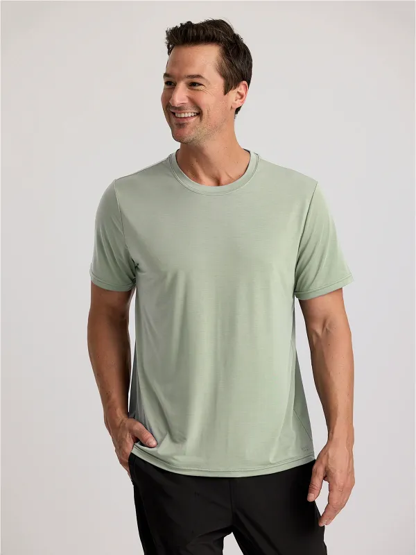 Men's Elevate Lightweight Tee - Desert Sage sold by Free Fly Apparel