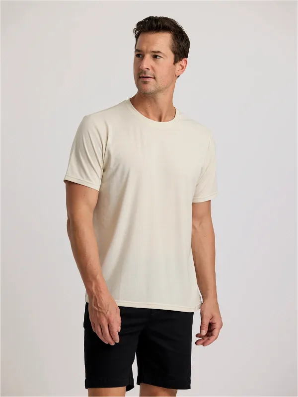 Men's Elevate Lightweight Tee - Heather Birch sold by Free Fly Apparel