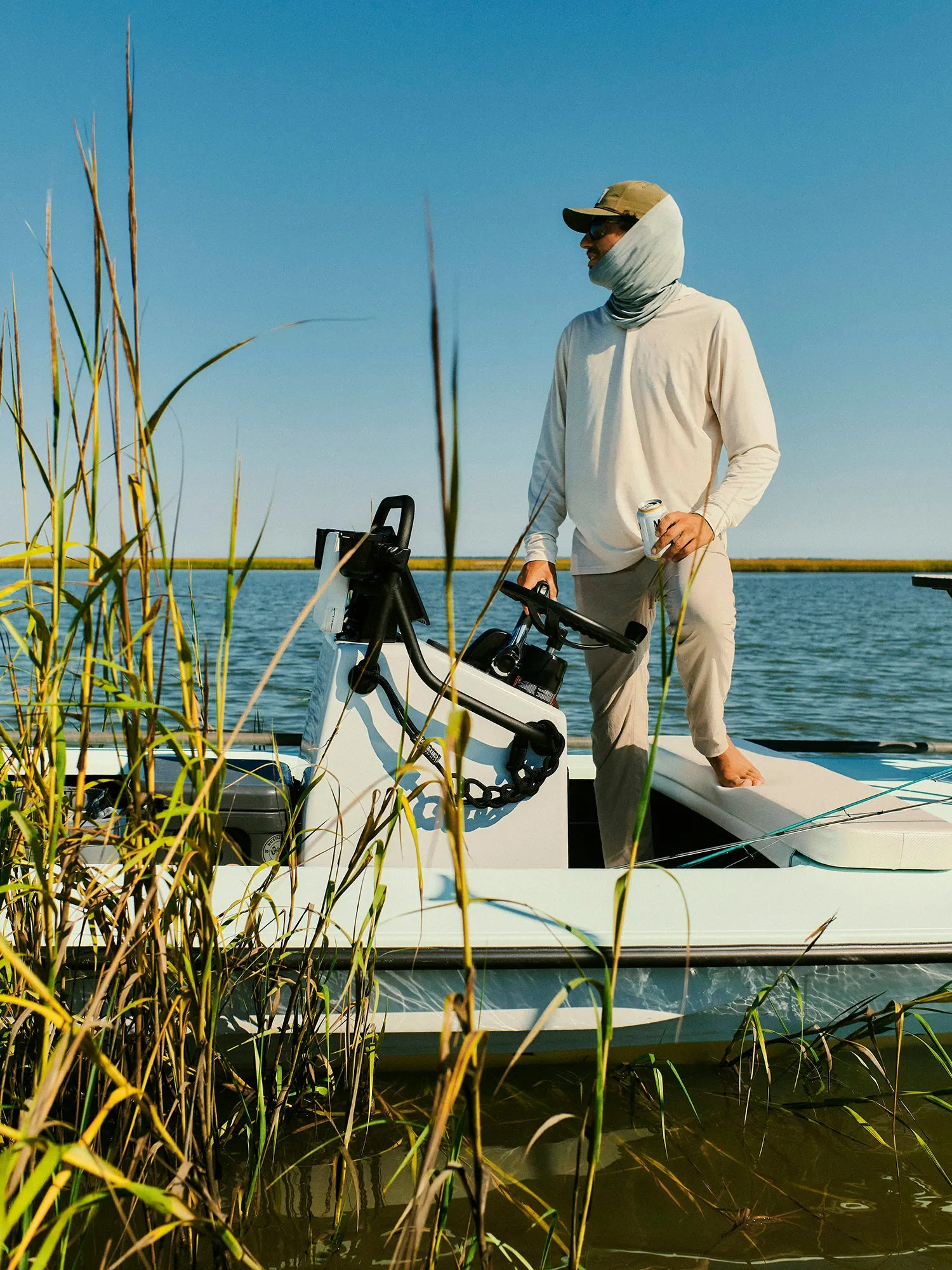 Men's Elevate Lightweight Hoodie - Heather Birch sold by Free Fly Apparel product image thumbnail 2