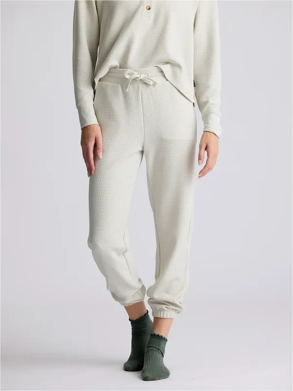 Women's Waffle Jogger - Birch sold by Free Fly Apparel
