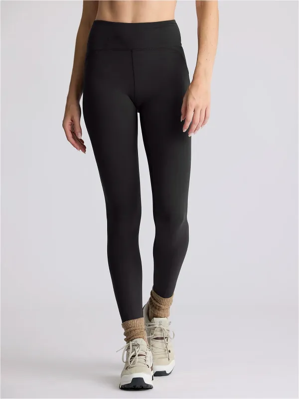 Women's Highmile Legging - Black Sand made by Free Fly Apparel