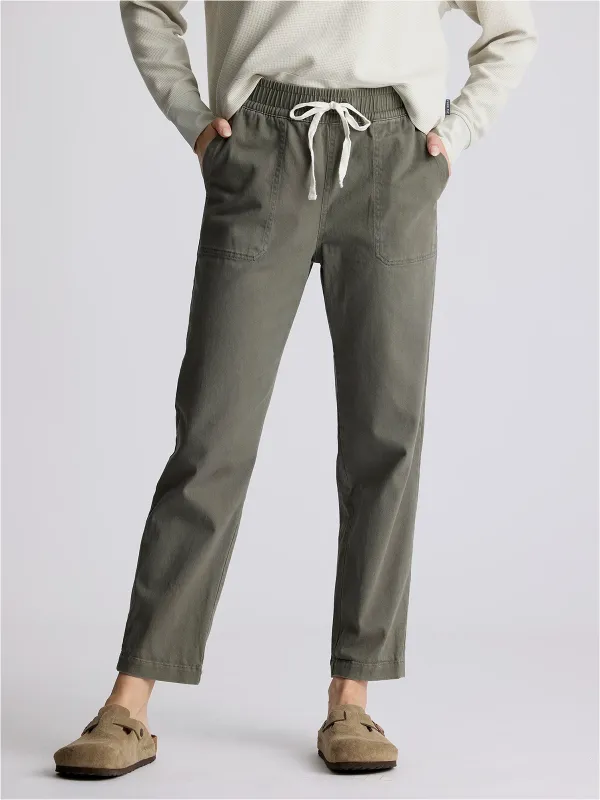 Women's Pacifica Twill Pant - Smokey Olive sold by Free Fly Apparel