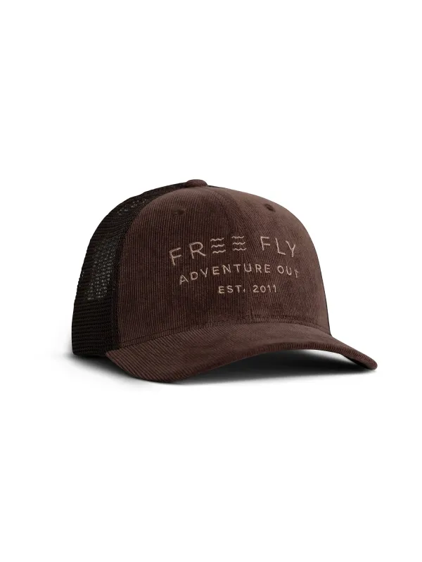 Adventure Out Trucker Hat - Chestnut made by Free Fly Apparel