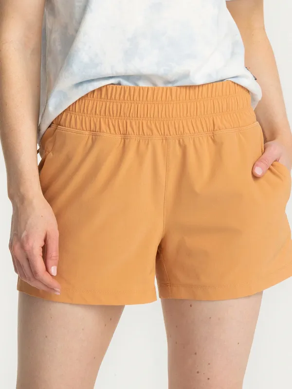 Women's Pull-On Breeze Short - Sand Dune sold by Free Fly Apparel