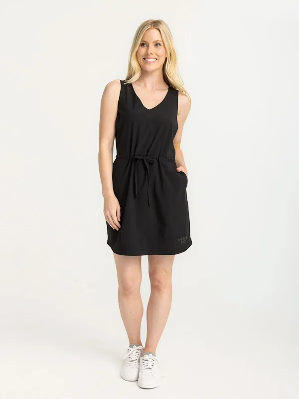 Women's Breeze Dress - Black sold by Free Fly Apparel