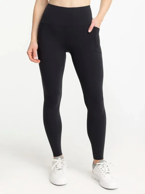 Women's All Day Pocket Legging - Black sold by Free Fly Apparel