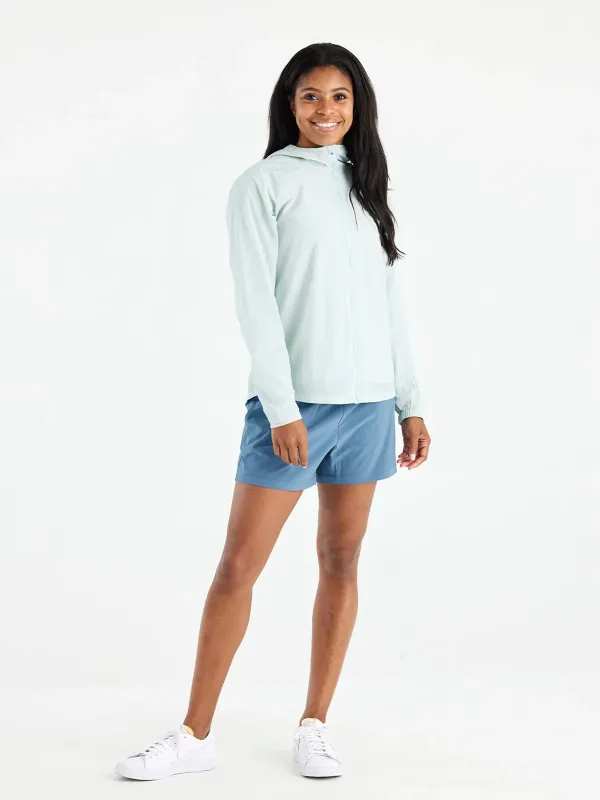 Women's Headwind Jacket - Tide Pool sold by Free Fly Apparel