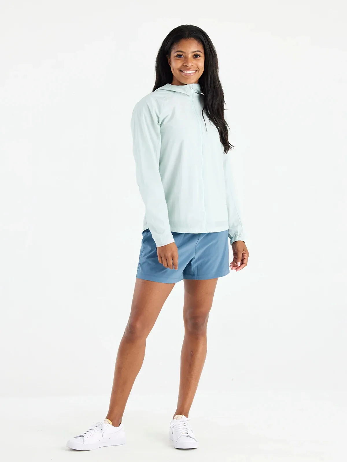 Women's Headwind Jacket - Tide Pool sold by Free Fly Apparel
