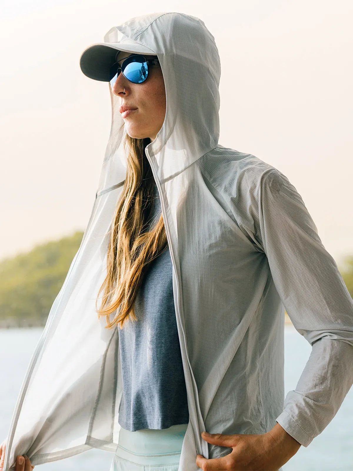 Women's Headwind Jacket - Tide Pool sold by Free Fly Apparel product image thumbnail 2