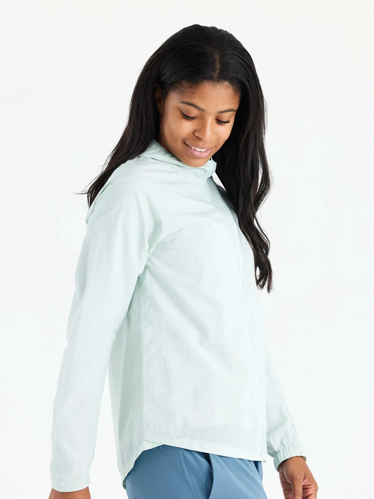 Women's Headwind Jacket - Tide Pool sold by Free Fly Apparel product image thumbnail 5