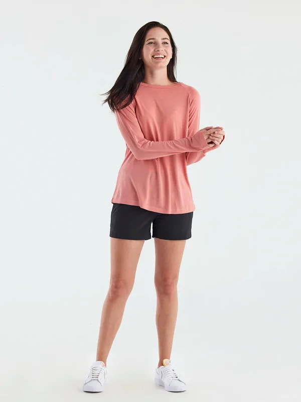 Women's Pull-On Breeze Short - Black sold by Free Fly Apparel